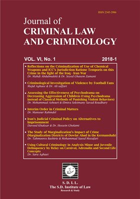 Journal of Criminal Law and Criminology
